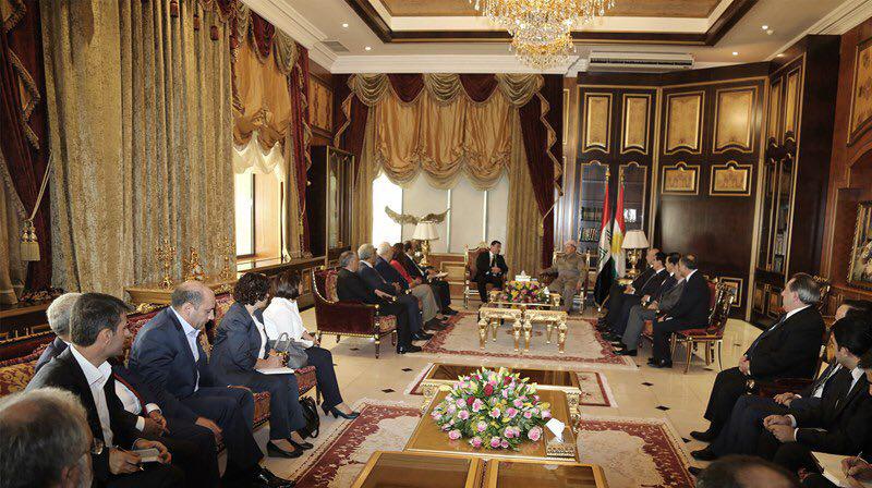Barzani Demirtaş’ı kabul etti